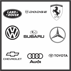 Motor Car Logo SVG Cut Files | Motor Car Icons | Motor Car PNG, AI, EPS ...