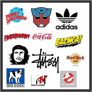 Fashion Brand Logo svg Bundle - Adidas svg, channel svg, Lacoste