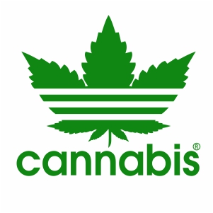 Adidas Cannabis Vector