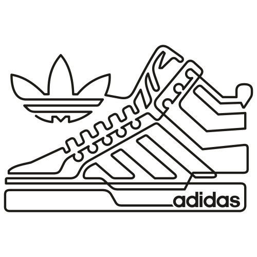 Buy Adidas Shoes Svg Png online in USA