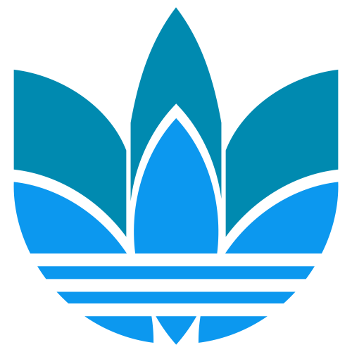 Adidas Two Layer Svg