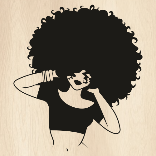Afro Girl Svg Bundle Afro Woman Svg Png Afro Puffs Girl Porn Sex Picture
