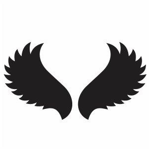 Black Wings Vector