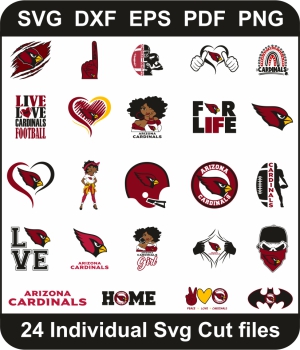 Arizona Cardinals Svg Bundle