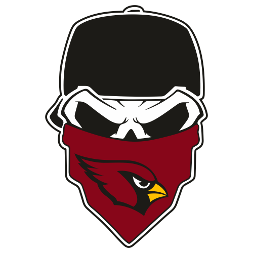 Arizona Cardinals Skull SVG  Cardinals Skull NFL Team Png