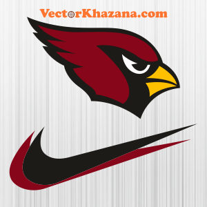 Arizona Cardinals with Nike Symbol Svg