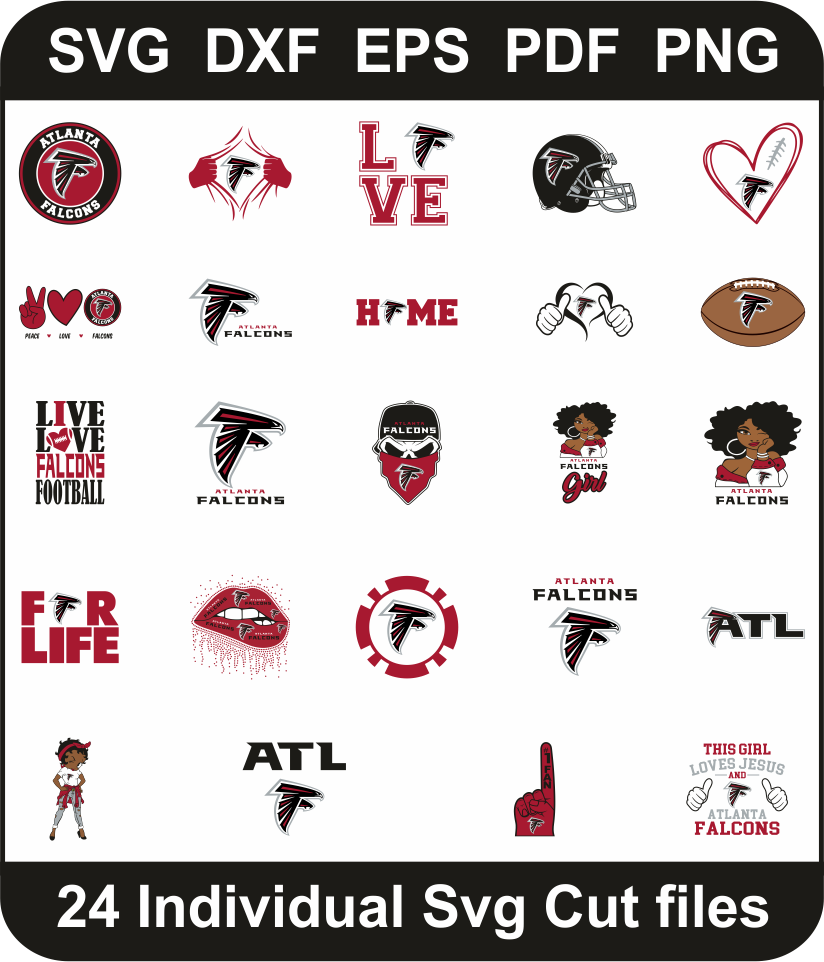 Atlanta Falcons FC Svg Bundle