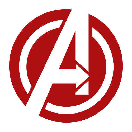 The Avengers Logo vector | Avengers Black logo Vector Image, SVG, PSD
