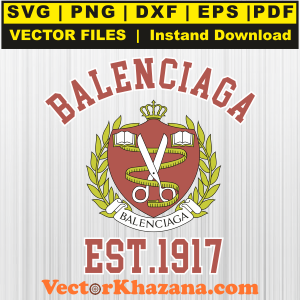 Balenciaga Est 1917 Svg