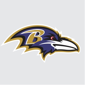 Baltimore Ravens Logo Clipart