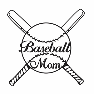 Baseball Mom Vector Baseball Softball Mom Vector Image Svg Psd Png Eps Ai Format Vector Graphic Arts Downloads