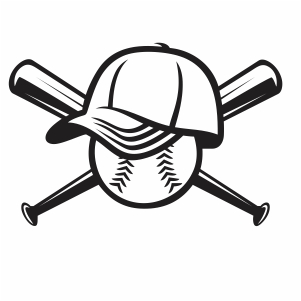 Download Baseball Logo svg cut file
