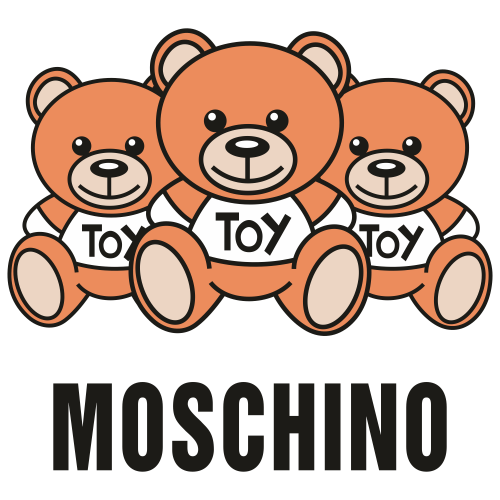Moschino Bear SVG | Moschino Bear Brand Logo Png