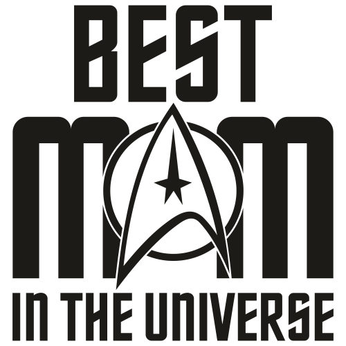 Best Mom In The Universe SVG