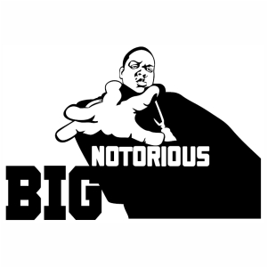 Notorious Big Svg