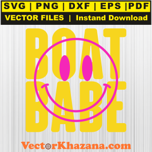 Boat Babe Svg Png