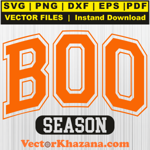 Boo Season Svg