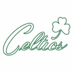 Boston Celtics Alternate Logo vector file