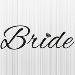 Bride Svg