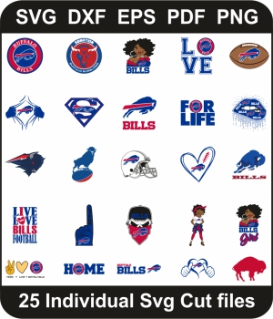 Buffalo Bills Svg Bundle