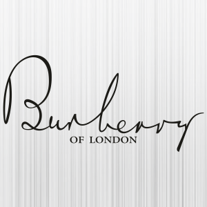 Burberry of London Letter SVG | Burberry of London PNG | Burberry Logo ...