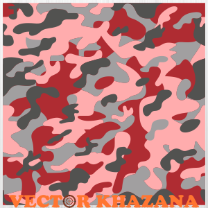 Seamless Camo Camouflage Pattern SVG