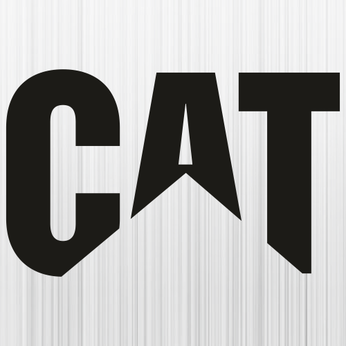 Cat Black Logo Svg