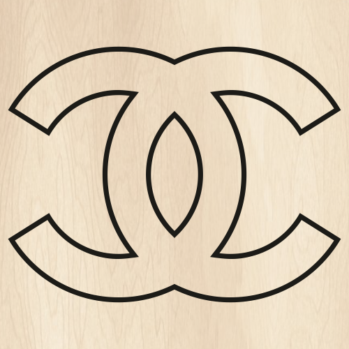 Chanel Logo Pattern SVG