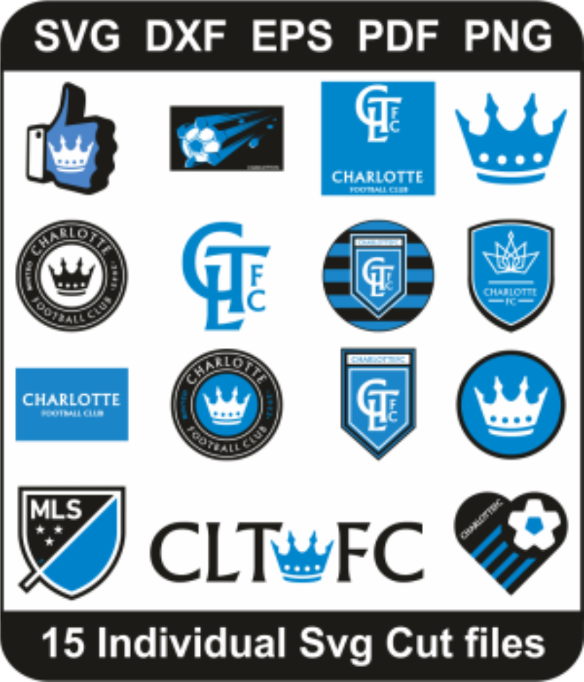 Charlotte Fc MLS Svg Bundle