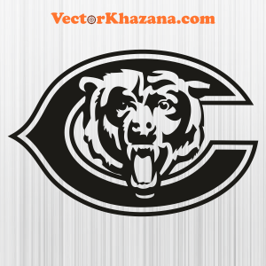 Chicago Bears C Black Svg Png online in USA