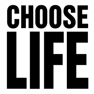 Choose life logo svg