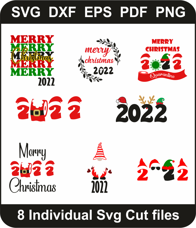 Christmas 2022 Svg Bundle