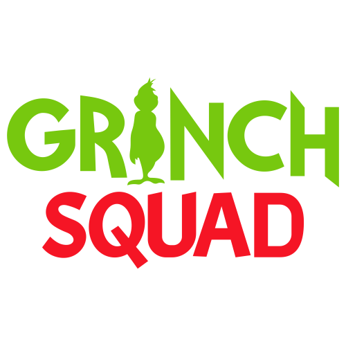 Grinch Squad Svg Grinch Squad Vector File