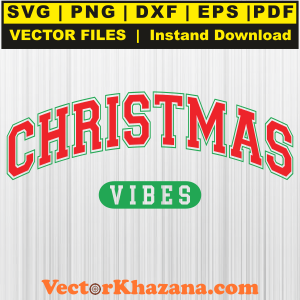 Christmas Vibes Svg