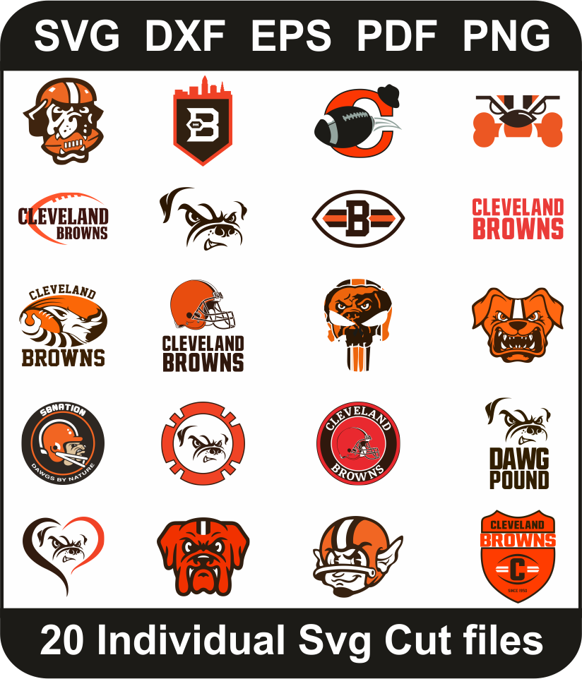 Cleveland Browns Svg Bundle