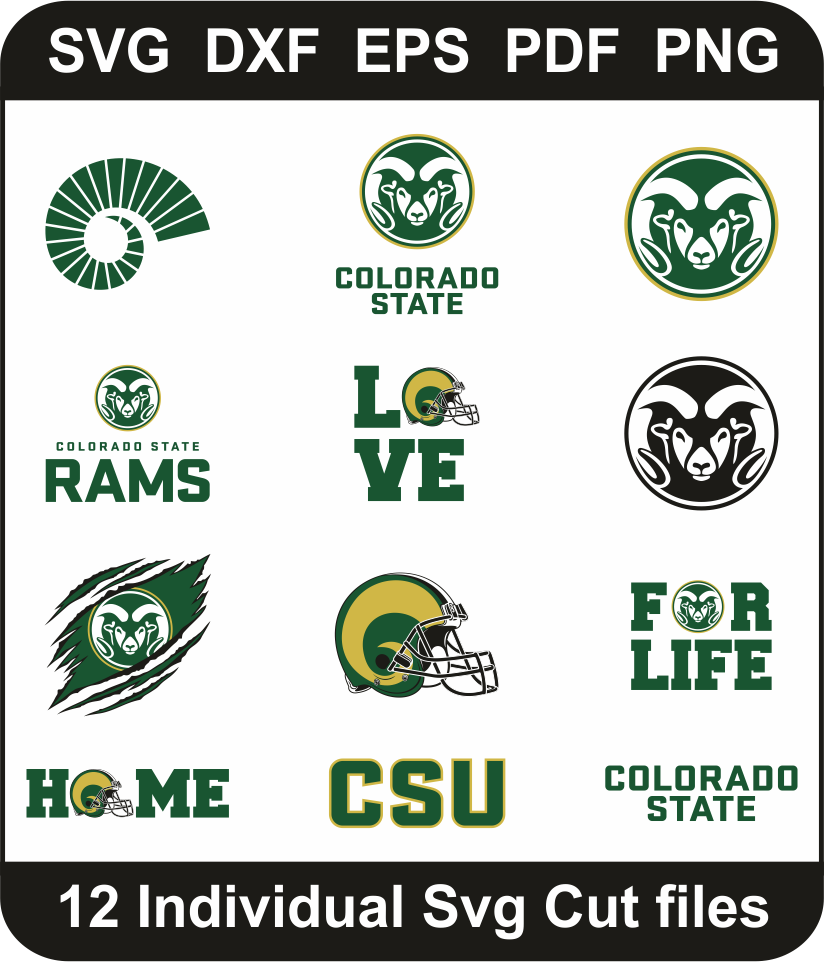 Colorado State Svg Pack