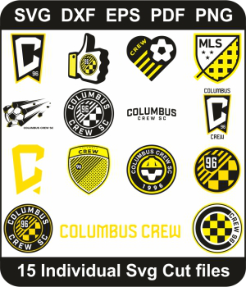 Columbus Crew Sc Svg Bundle