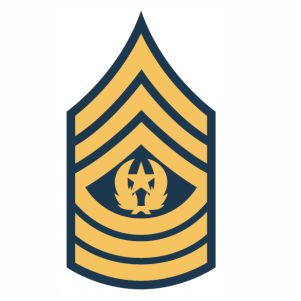 Army Command Sergeant Major vector