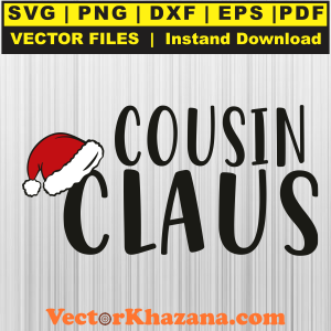 Cousin Claus Svg