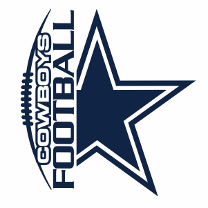 Dallas Cowboys Football Logo Svg
