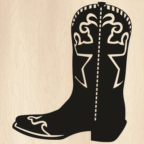 Cowboy Western Boots svg