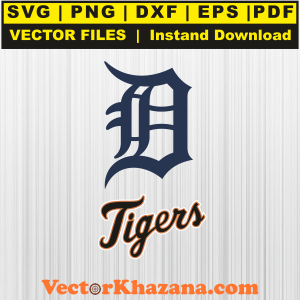 Detroit Tigers Svg