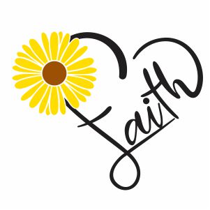 Download Faith Sunflower SVG | Sunflower Faith svg cut file ...