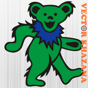 Grateful Dead Dancing Bears SVG Png Eps Dxf Vector Clipart