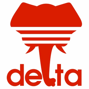 Delta Sigma Theta Elephant vector