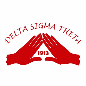 Delta Sigma Theta Hand Vector