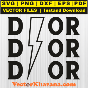 Dior Bolt SVG