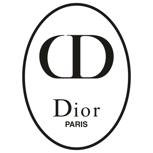 Dior Paris circle Svg