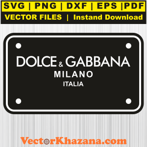 Dolce And Gabbana Milano Italia Svg Png