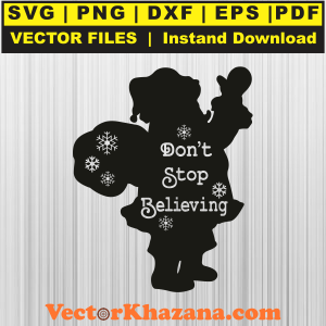 Dont Stop Believing Svg